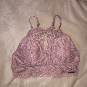 Pink lace Justify Bralette